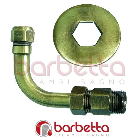 CURVETTA ESAGONALE BRONZATA