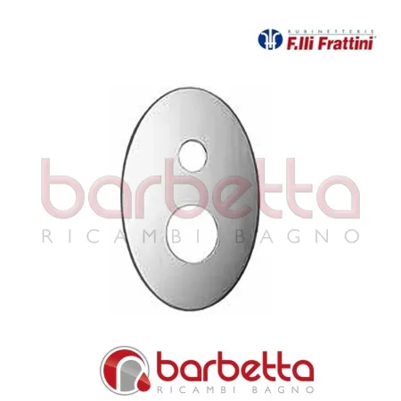 PIASTRA GRUPPO INCASSO DOCCIA CON DEVIATORE DELIZIA FRATTINI R19014
