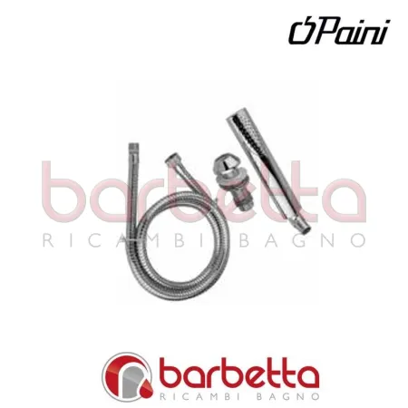 COMPLETO BORDO VASCA CON DOCCIA, FLESSIBILE E SUPPORTO OVO PAINI 86CR446