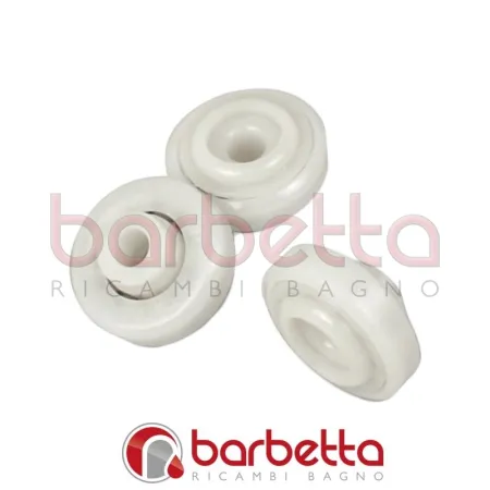 CUSCINETTI DELRIN SFERE INOX 28x6x6/9h
