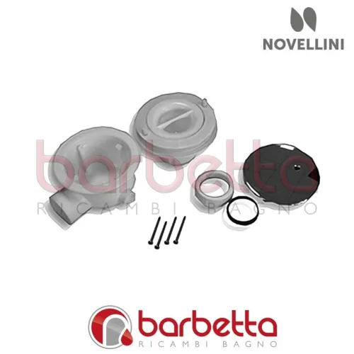 PILETTA DI SCARICO DIAMETRO 90 CABINA DOCCIA OCEANIA 80 NOVELLINI PIL90PCAB-CR40