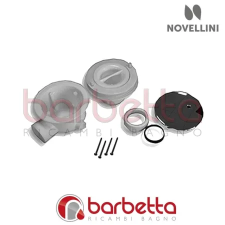 PILETTA DI SCARICO DIAMETRO 90 CABINA DOCCIA OCEANIA 80 NOVELLINI PIL90PCAB-CR40