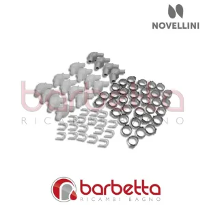 CONFEZIONE RACCORDI 90° CABINE 16 PZ. OCEANIA 80 NOVELLINI R90RACAB1
