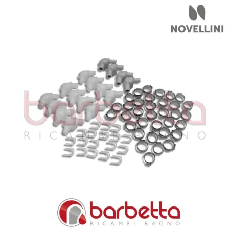 CONFEZIONE RACCORDI 90° CABINE 16 PZ. OCEANIA 80 NOVELLINI R90RACAB1