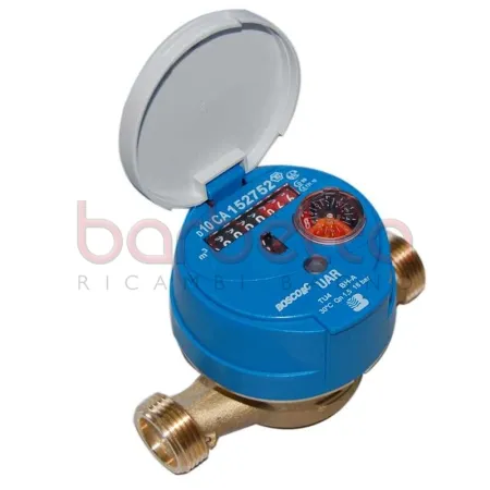 CONTATORE A SECCO 8 RULLI BOSCO 3/4" MOD. URA-NS