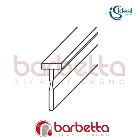 GUARNIZIONE PINNA REMOVIBILE DOCCIA IDEAL STANDARD T181167