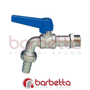 RUBINETTO A SFERA PORTAGOMMA DA 1/2" PER ESTERNO EKO