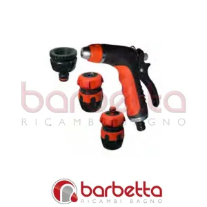 SET PISTOLA REGOLABILE CON ACCESSORI ‘SOFT TOUCH’