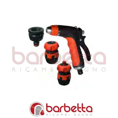 SET PISTOLA REGOLABILE CON ACCESSORI ‘SOFT TOUCH’