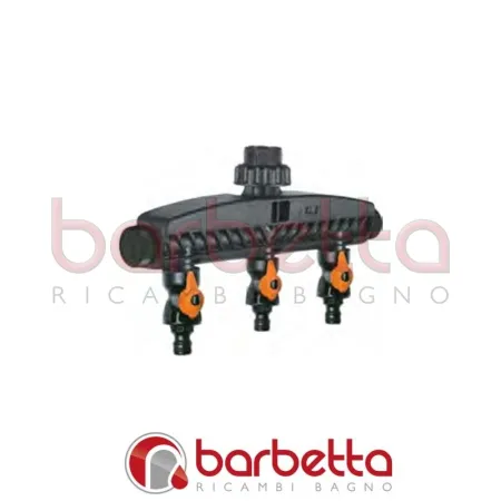 DISTRIBUTORE MULTI USCITA PER RUBINETTI 3/4”