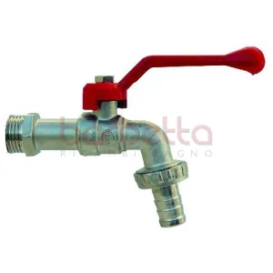 RUBINETTO PORTAGOMMA LEVA ALLUMINIO 1/2 LEGGERO