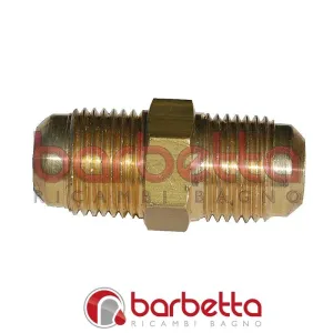 RACCORDO DOPPIO PER TUBO RAME CLIMATIZZATORE 1/2X12