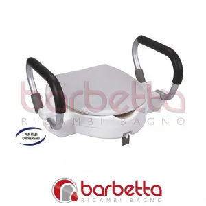 RIALZO PER SEDUTA WC CON MANIGLIONI