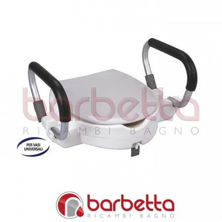 RIALZO PER SEDUTA WC CON MANIGLIONI